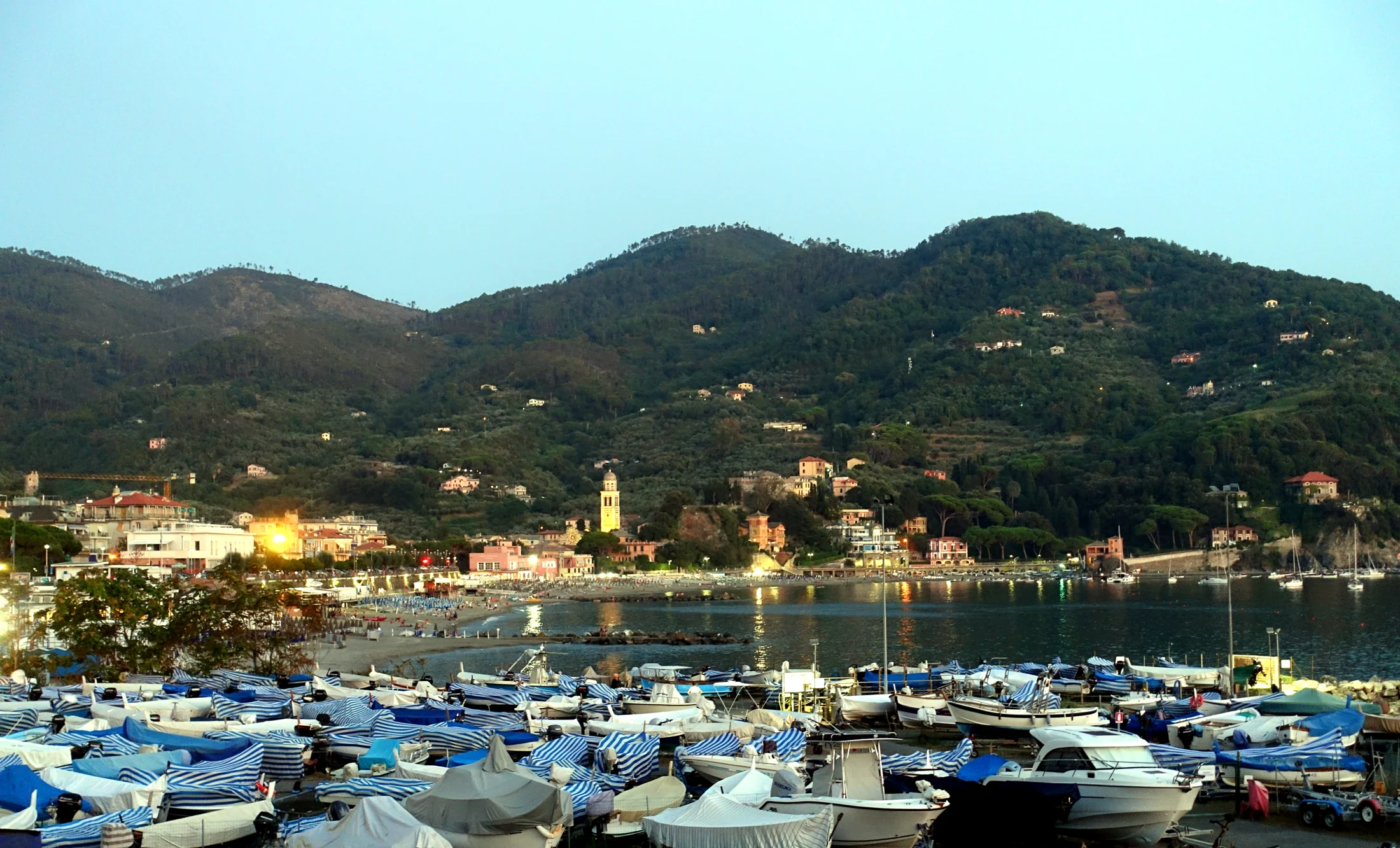 Levanto und der Radweg Maremonti Richtung Bonassola und Framura