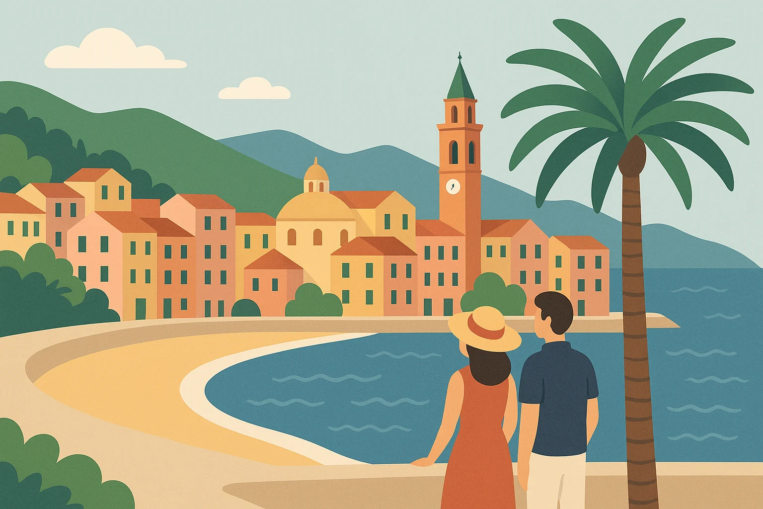 Arenzano: gids voor het kustdorp tussen Genua en het westen van Ligurië