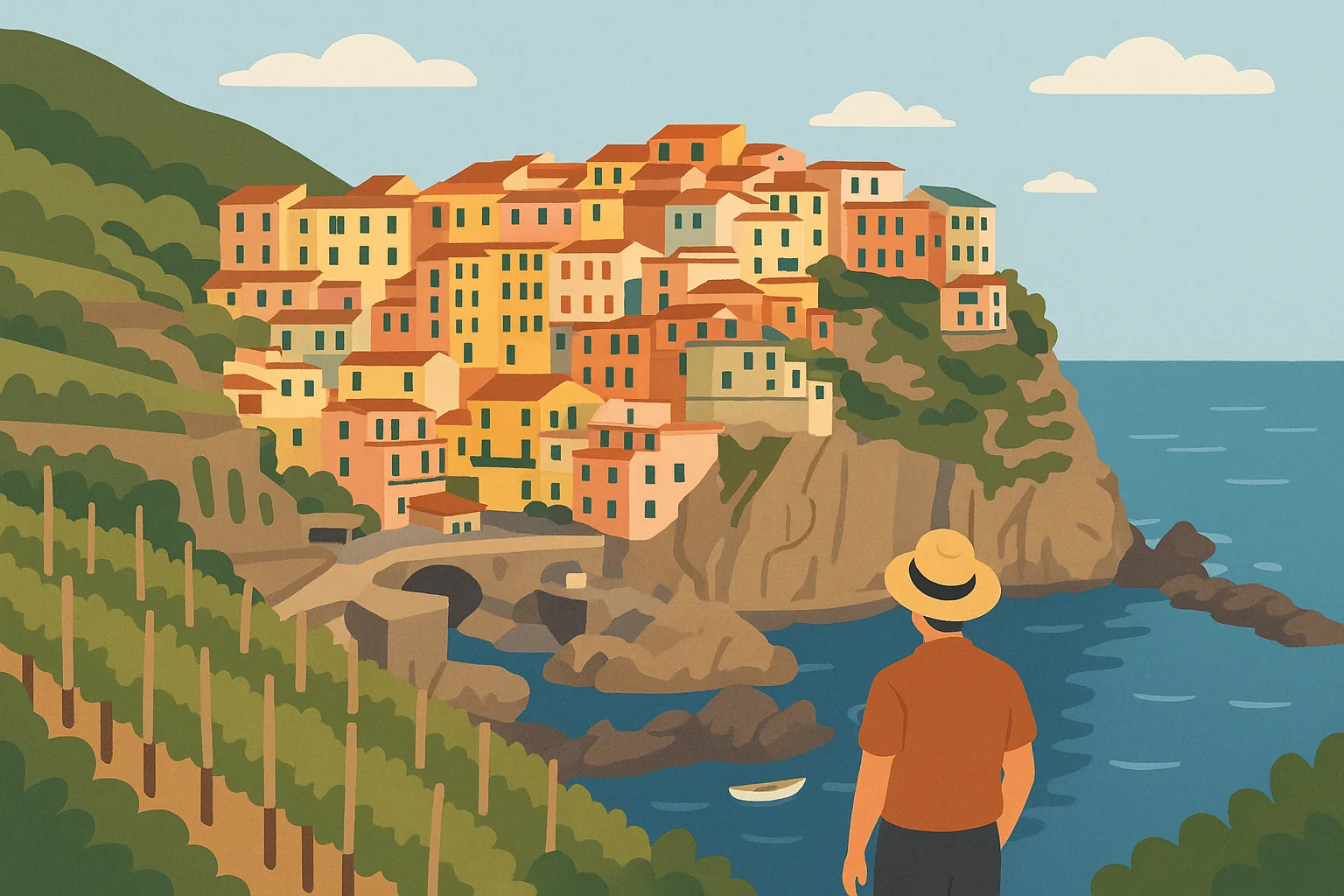 Manarola: gids voor het dorp in de Cinque Terre, tussen wijngaarden en zee