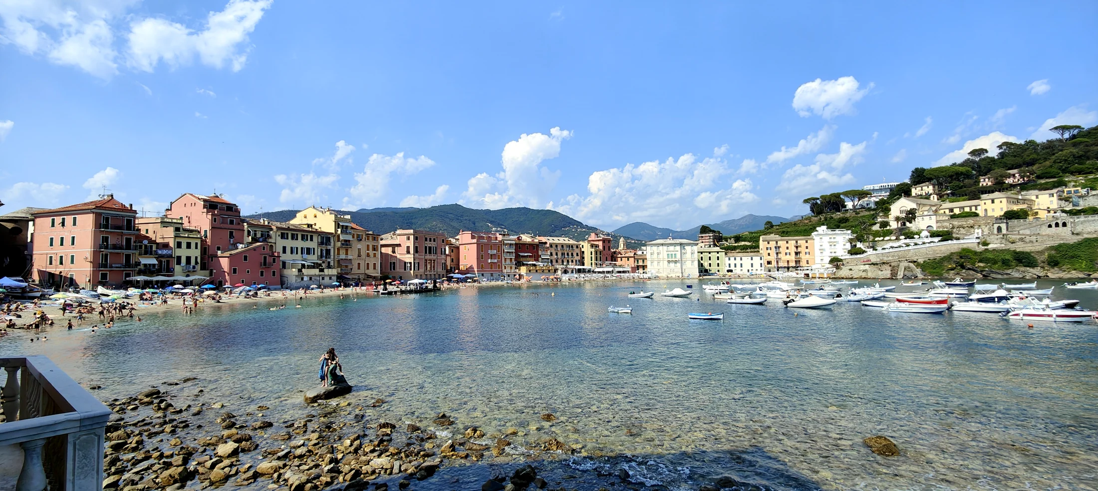 panorama, a Dx la chiesa di Santa Maria Immacolata e il convento dei cappuccini