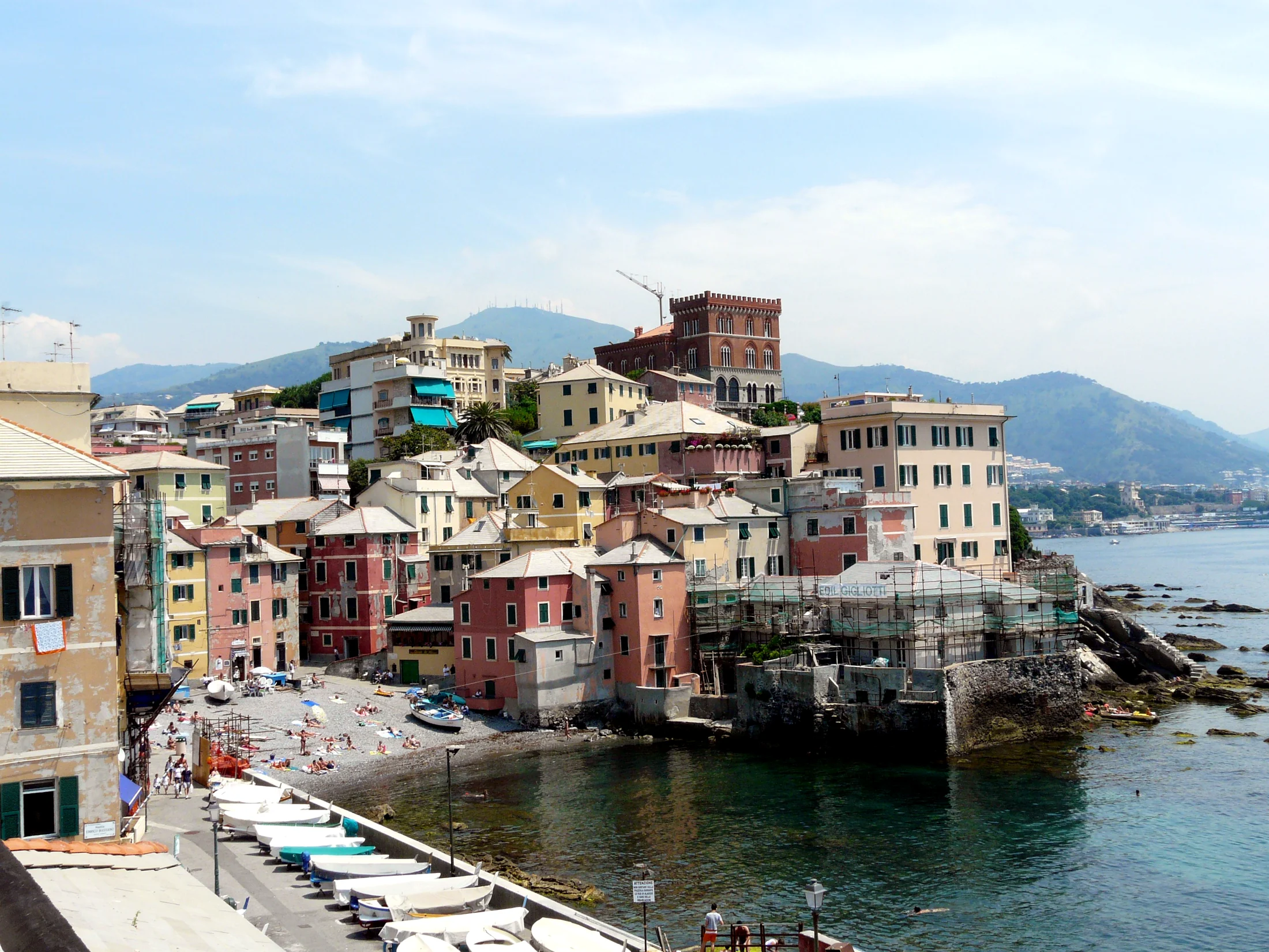 Il mare di Genova: Boccadasse, Corso Italia e Nervi