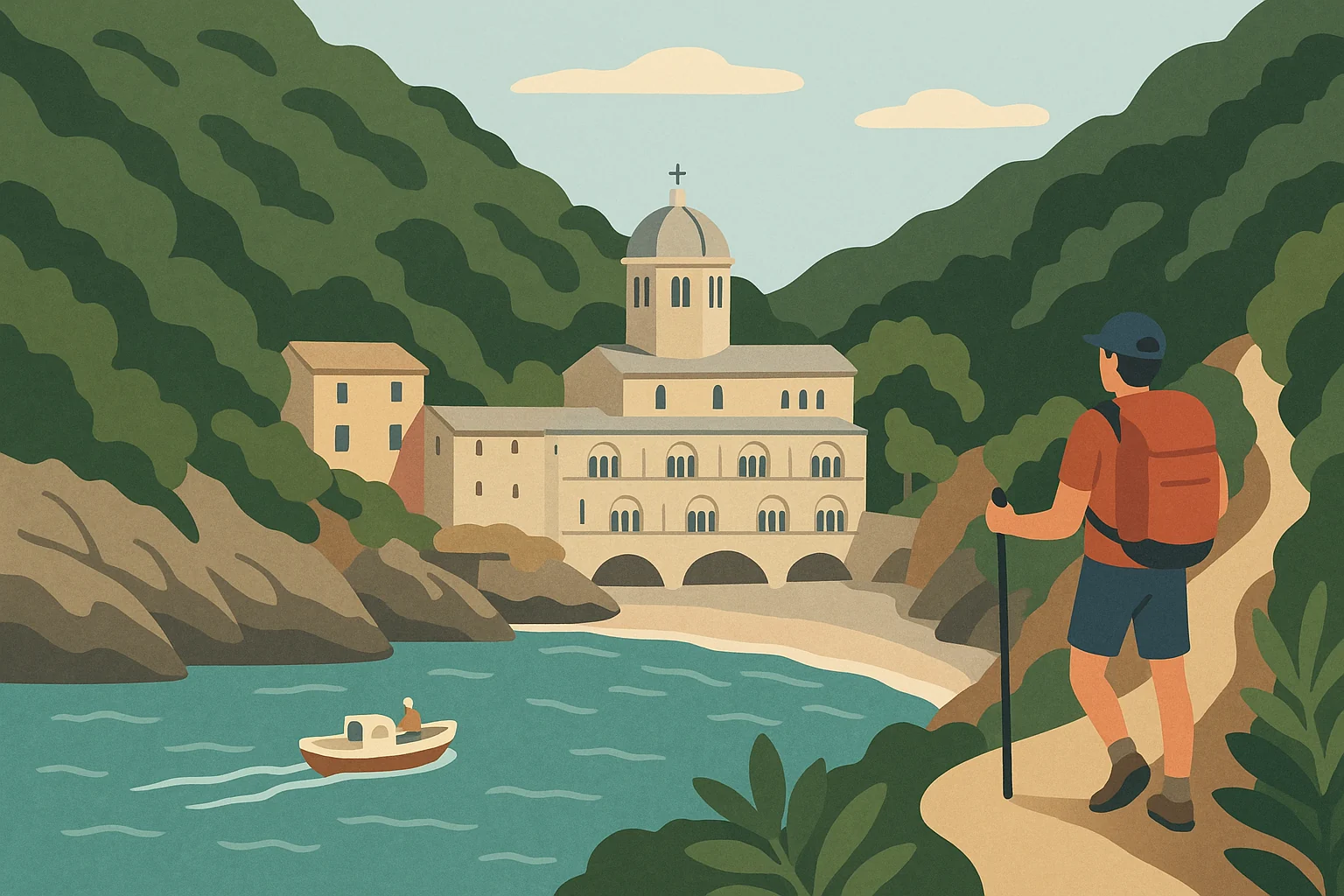 San Fruttuoso: guida all'abbazia raggiungibile solo via mare o a piedi