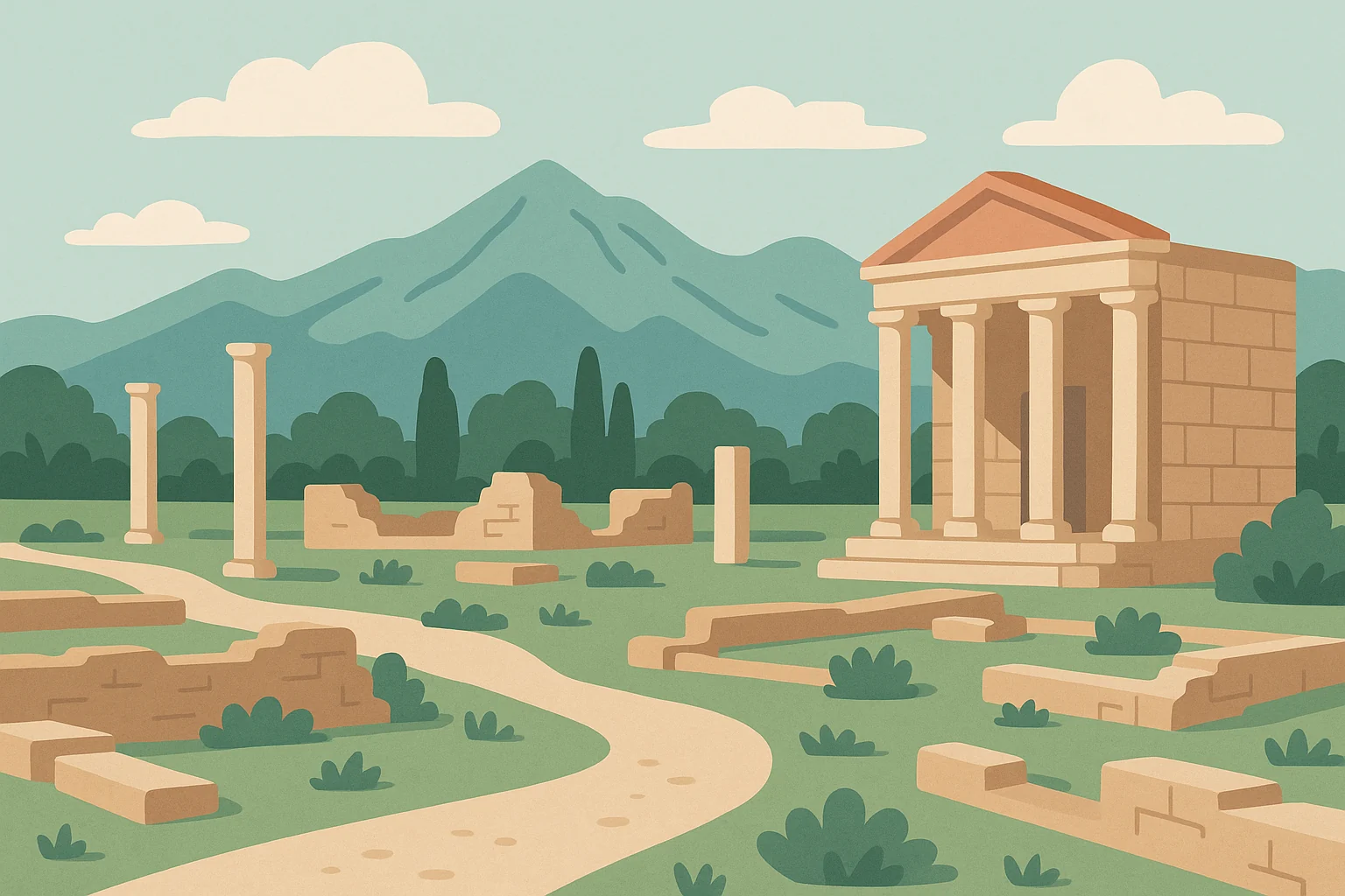 Luni: guida al sito archeologico romano al confine con la Toscana