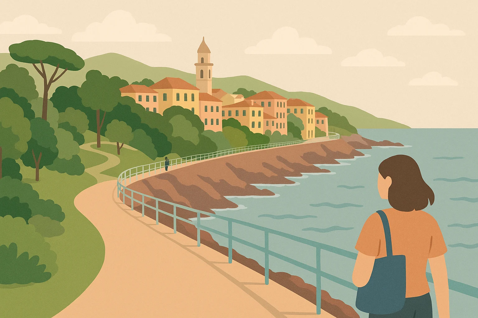 Nervi: guida al quartiere di Genova tra passeggiata a mare e parchi