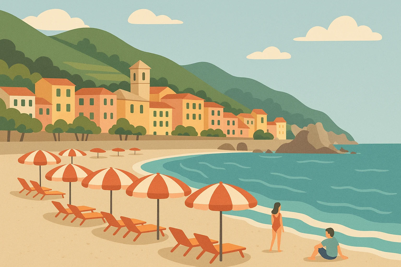 Monterosso al Mare: guida al borgo con la spiaggia delle Cinque Terre